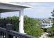 Serene balcony view with the ocean visible in the distance, adding to the peaceful atmosphere at 2213 Rolling Dune Rd, Seabrook Island, SC 29455