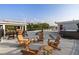 Outdoor rooftop deck features plenty of seating, perfect for relaxing and enjoying the sunshine at 2213 Rolling Dune Rd, Seabrook Island, SC 29455