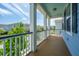 An upstairs porch offers views of the neighborhood at 2234 Mother Of Pearl Dr, Mount Pleasant, SC 29466