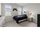 Bright bedroom featuring large windows, neutral walls, and cozy carpet creating a relaxing retreat at 238 Bird Song Path, Summerville, SC 29485