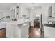 Open-concept kitchen with a breakfast bar, ideal for casual dining and entertaining at 2467 Bergeron Way, Mount Pleasant, SC 29466