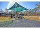 Community picnic area with shaded tables and seating for outdoor gatherings and events at 2467 Bergeron Way, Mount Pleasant, SC 29466