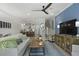Bright and airy living room with wood floors and stylish decor at 2648 Balena Dr, Mount Pleasant, SC 29466