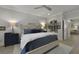 Comfortable main bedroom featuring stylish decor, artwork, and accent lighting at 2648 Balena Dr, Mount Pleasant, SC 29466