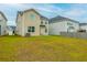 Grassy backyard view showcasing the home's rear exterior, offering a serene outdoor space at 297 Red Leaf Blvd, Moncks Corner, SC 29461