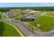 An aerial view displays the Roper St Francis Hospital and surrounding landscaping and roads at 341 Witch Hazel St, Summerville, SC 29486
