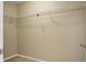 Spacious closet with tan walls and featuring white wire shelving for ample storage at 3632 Locklear Ln, Mount Pleasant, SC 29466