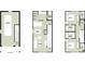 Detailed floor plan showcasing the layout of a home, including garage, kitchen, living areas, and bedrooms at 404 Gravy Train St, Charleston, SC 29414