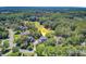 Aerial view of a home near a golf course in a neighborhood with mature shade trees at 4227 Sawgrass Dr, North Charleston, SC 29420