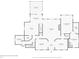 Detailed first floor plan highlighting the layout of the kitchen, living room, and primary bedroom at 4227 Sawgrass Dr, North Charleston, SC 29420