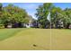 Scenic view of a meticulously maintained golf course with lush green grass at 4227 Sawgrass Dr, North Charleston, SC 29420