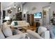 Spacious living room with comfortable seating, stylish décor, and plenty of room for entertaining guests at 7886 Racquet Rd, North Charleston, SC 29418