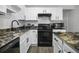 Modern kitchen featuring white cabinets and stainless steel appliances at 8096 Shadow Oak Dr Dr, North Charleston, SC 29406