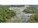 Breathtaking aerial view of the waterfront property with meandering waterways at 8346 Chisolm Plantation Rd, Edisto Island, SC 29438