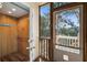 Home features a personal elevator for easy access to all levels of the home, steps away from the screened porch at 8970 Palmetto Rd, Edisto Island, SC 29438