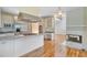 Kitchen featuring stainless appliances, granite countertops, and a center island at 8970 Palmetto Rd, Edisto Island, SC 29438