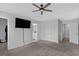 Bedroom featuring ceiling fan, neutral paint, and carpet at 9923 Honeylocust Ln, Ladson, SC 29456