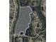 Aerial view of a wooded parcel of land with defined boundaries and surrounding neighborhood at 0 Faulkner Dr, Mount Pleasant, SC 29466