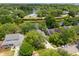Home from above, showcasing a serene pond, community pool, and lush landscaping at 1027 Wayfarer Ln, Charleston, SC 29412
