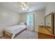 Cozy bedroom with neutral paint, a single bed, and natural light from the window at 121 Woodland Dr, Summerville, SC 29485