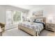 Bright bedroom with a large window, soft color palette, and beach-themed decor at 1355 Dunlin Ct # Share D, Kiawah Island, SC 29455