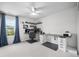 Bright office space with a modern desk, ergonomic chair, and a large window at 1387 Thin Pine Dr, Johns Island, SC 29455