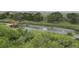 The scenic view features a wood dock that juts out into the marshy landscape at 1736 E Ashley Ave, Folly Beach, SC 29439