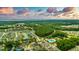 Aerial view of a Primary planned community with pond, community pool, and view of Isle of Palms at 1787 Timmons St, Mount Pleasant, SC 29466