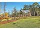 Charming park pavilion with a brick structure and open design, nestled in a vibrant community space at 1787 Timmons St, Mount Pleasant, SC 29466