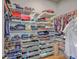 Spacious walk-in closet with wire shelving and ample storage for shoes, clothes, and accessories at 1787 Timmons St, Mount Pleasant, SC 29466
