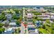 Amazing aerial view of the homes on a street with lush trees at 200 Fishburne St, Charleston, SC 29403