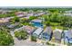 Stunning aerial view of neighborhood homes with plenty of trees at 200 Fishburne St, Charleston, SC 29403