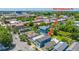 Excellent aerial view of the street, trees, and 200 Fishburne Street at 200 Fishburne St, Charleston, SC 29403