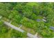 Aerial view of a neighborhood featuring beautiful lush greenery at 201 Frank St, Summerville, SC 29483