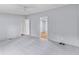 Serene bedroom with ensuite bathroom featuring a ceiling fan, and calming natural light at 201 Frank St, Summerville, SC 29483