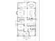 Detailed first-floor plan showcases open-concept living, dining, and kitchen layout at 2101 Wappoo Dr, Charleston, SC 29412