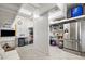 Finished basement offers ample storage and a stainless steel refrigerator at 2363 Palmer Creek Bnd, Charleston, SC 29412