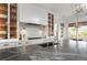 Spacious kitchen with a large island, stainless steel appliances, and decorative pendant lighting at 2917 River Vista Way, Mount Pleasant, SC 29466