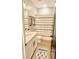 Bathroom with a white vanity and black fixtures, featuring a patterned shower curtain at 302 Lucca Dr, Summerville, SC 29486