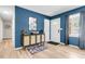 Stylish living room with new LVP flooring, accent wall, and modern furnishings at 334 Water Oak Dr, Goose Creek, SC 29445