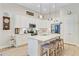 Modern kitchen featuring stainless steel appliances, granite countertops and white cabinetry at 5078 Song Sparrow Way, Summerville, SC 29483