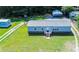 A bird's eye view of the home showcasing its expansive yard and serene surroundings at 513 Pauline Dr, Bonneau, SC 29431