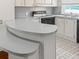 Inviting kitchen showcasing a breakfast bar and updated appliances for modern convenience at 513 Pauline Dr, Bonneau, SC 29431