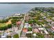 Overhead shot showcasing Charleston's historic district with charming homes, tree-lined streets, and waterfront access at 71 E Bay St, Charleston, SC 29401