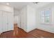 Bright bedroom features hardwood floors, closet, and natural light from a window at 71 E Bay St, Charleston, SC 29401