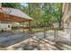 Backyard carport and storage shed provides ample space for recreational and storage needs at 7639 Hillandale Rd, North Charleston, SC 29420