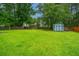 Large, well-maintained backyard with shed and full lawn at 1005 Trotters Blvd, Summerville, SC 29483