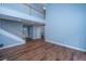 Open floor plan featuring wood floors, staircase and access to the second floor at 1005 Trotters Blvd, Summerville, SC 29483