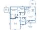 First floor floor plan showing layout of rooms and dimensions at 1077 Farmington Rd, Charleston, SC 29412
