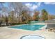 Community swimming pool with crystal clear water, a baby pool, and lounge area at 109 Lakeview Dr, Summerville, SC 29485